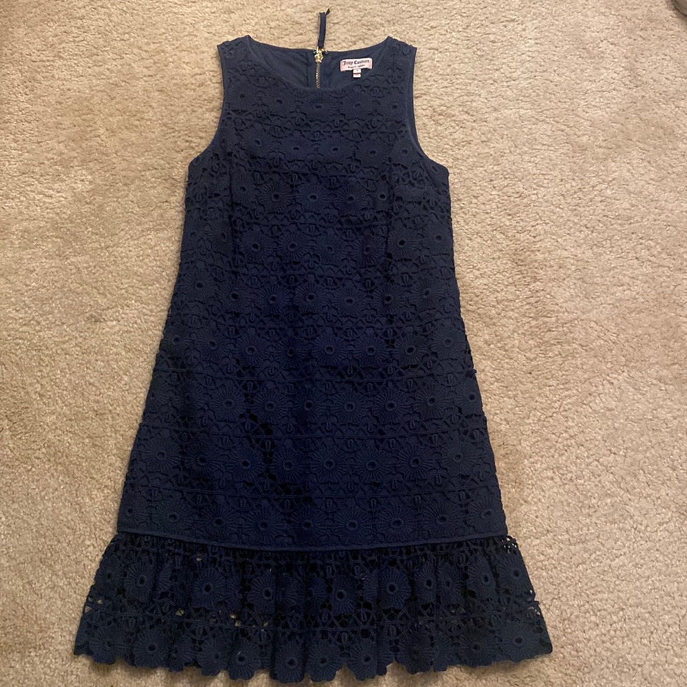 Little black dress almost new beauty race navy dress
